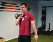 Shawn Balow using Kettlebell