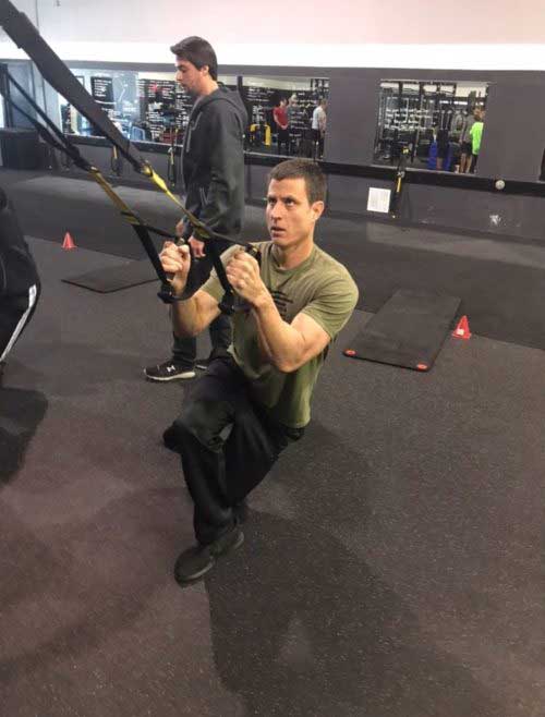 TRX Training with Shawn